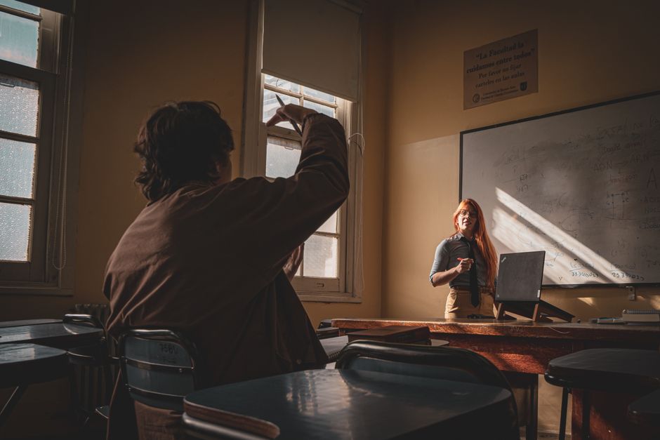 Teilnehmerin im Englisch Sprachkurs